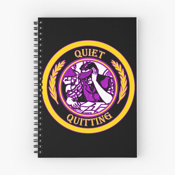 Item preview, Quiet Quitting - Chill Retro Design for T-shirts, iPhone Cases, Stickers and Other Accessories designed and sold by Ridiculam Toga.