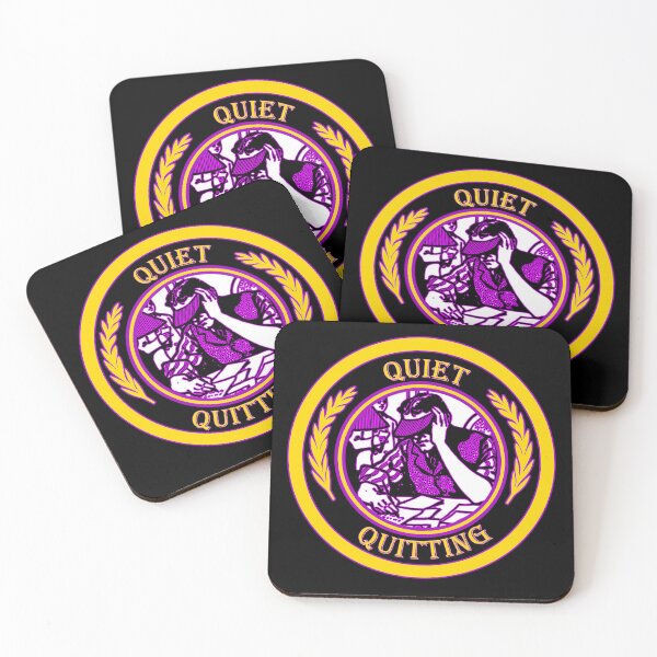 Item preview, Quiet Quitting - Chill Retro Design for T-shirts, iPhone Cases, Stickers and Other Accessories designed and sold by Ridiculam Toga.