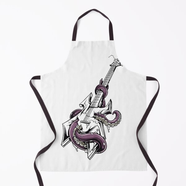 Artikelvorschau, Oktopus-Gitarre entworfen und verkauft von Artistic Prints.