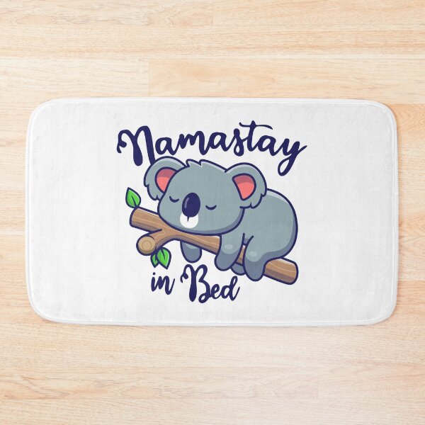 Item preview, Funny Yoga Koala - Namastay in Bed designed and sold by SoccaTamam.