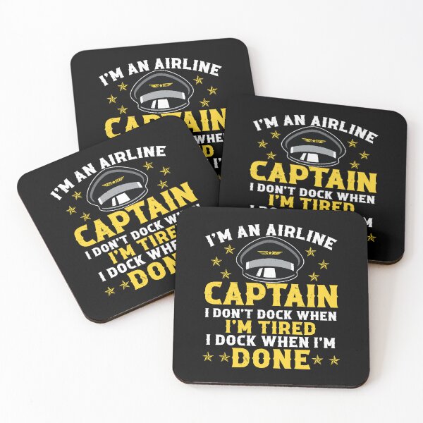 Item preview, Airline Captain Funny Aircraft Aviation For Airplane Pilot designed and sold by StrongShirts.