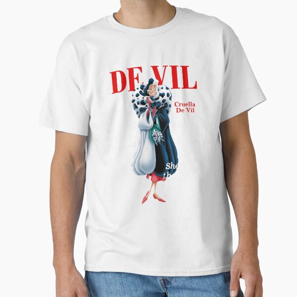 Cruella De Vil Disney Villain T-Shirt – Polka Dot Pixie Shop