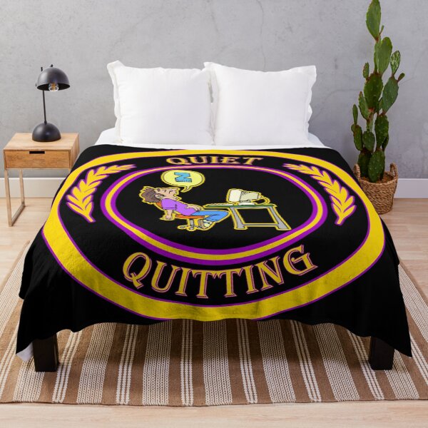 Item preview, Quiet Quitting Loving Sleeping - Chill Retro Design for T-shirts, iPhone Cases, Stickers and Other Accessories designed and sold by Ridiculam Toga.