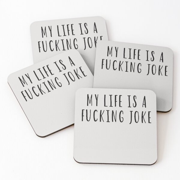 Item preview, My Life Is A Fucking Joke  designed and sold by HiddenStar02.