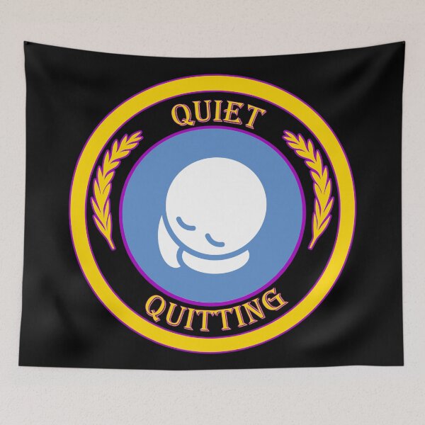 Item preview, Quiet Quitting I Love Sleeping - Chill Retro Design for T-shirts, iPhone Cases, Stickers and Other Accessories designed and sold by Ridiculam Toga.