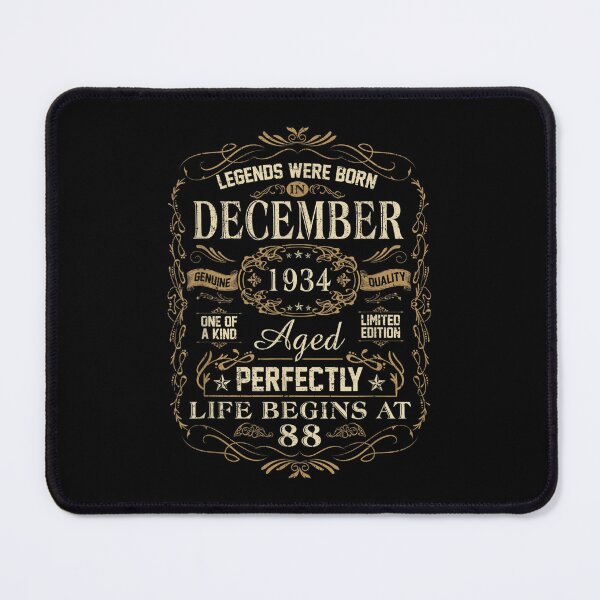 Item preview, 88th Birthday Legends Were Born In December 1934 designed and sold by Odertwahlgren.