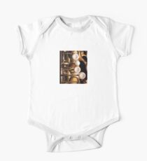 Four Keys, Saxophone Painting One Piece - Short Sleeve