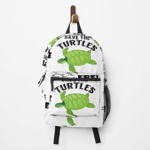 Item preview, Save the turtles keep the sea plastic free shirts, Save the turtles keep the sea plastic free masks, Save the turtles keep the sea plastic free stickers designed and sold by Poussyarts.