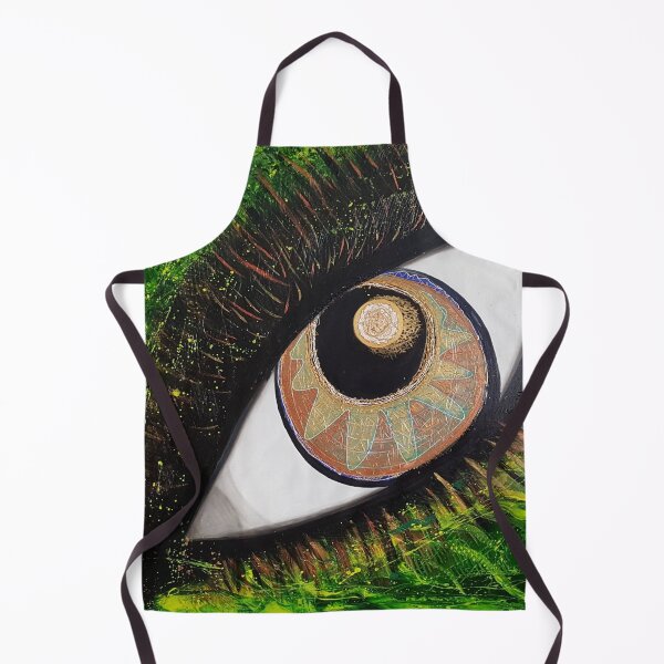 Item preview, Acrylic painting Glimpse of the Orient, Eye Painted on Canvas, Eye Art designed and sold by Anke Franikowski.