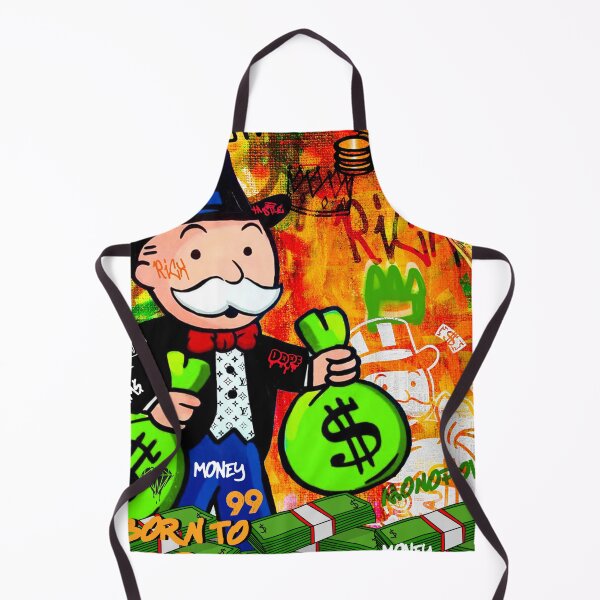 Item preview, Monopoly rich Man Graffiti Money Art Design  designed and sold by HustleArtShop.