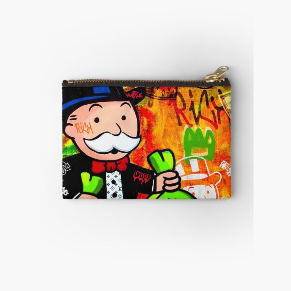 Item preview, Monopoly rich Man Graffiti Money Art Design  designed and sold by HustleArtShop.