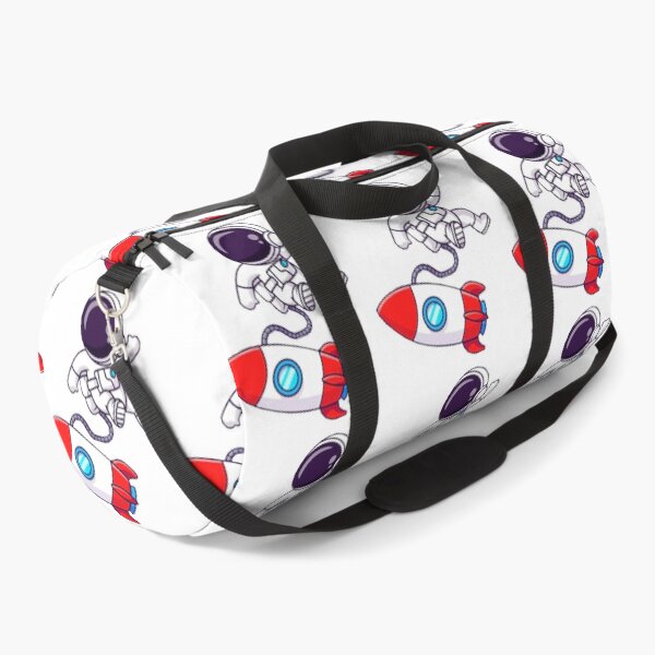 Item preview,  Cute astronaut floating with a rocket cartoon designed and sold by BEAUTY ⭐⭐⭐⭐⭐.