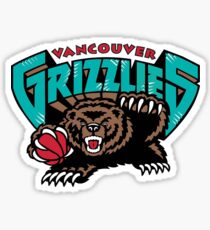 Pegatina Logotipo de Vancouver Grizzlies