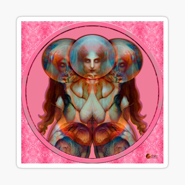 The Pink Chimera Pegatina