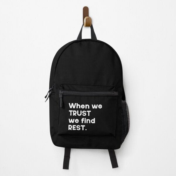 Item preview, When we trust we find rest. designed and sold by GMM Designs.