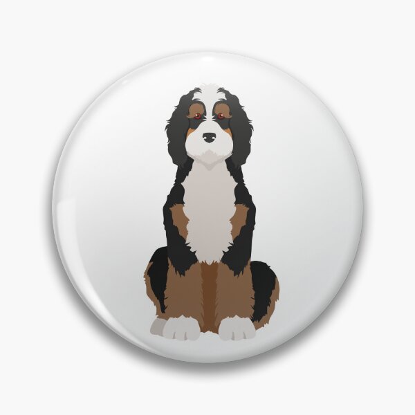 Item preview, tri bernedoodle designed and sold by Cute Shark.