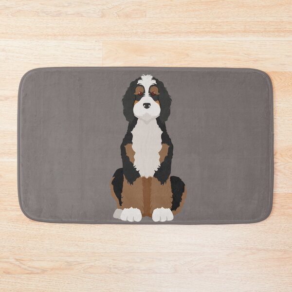 Item preview, tri bernedoodle designed and sold by Cute Shark.