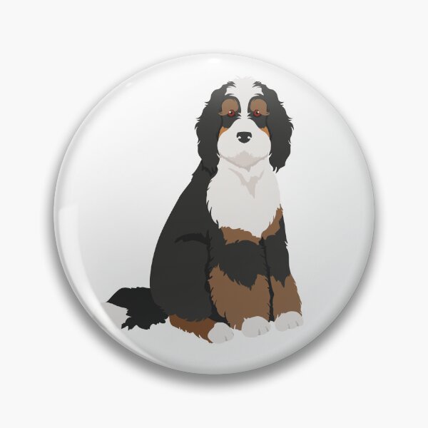 Item preview, tri bernedoodle designed and sold by Cute Shark.