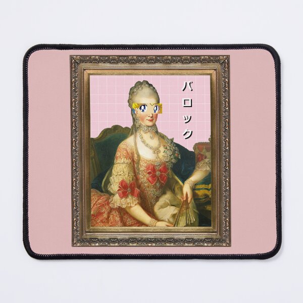 Item preview, VAPORWAVE Rococo Dame designed and sold by PeachPantone.