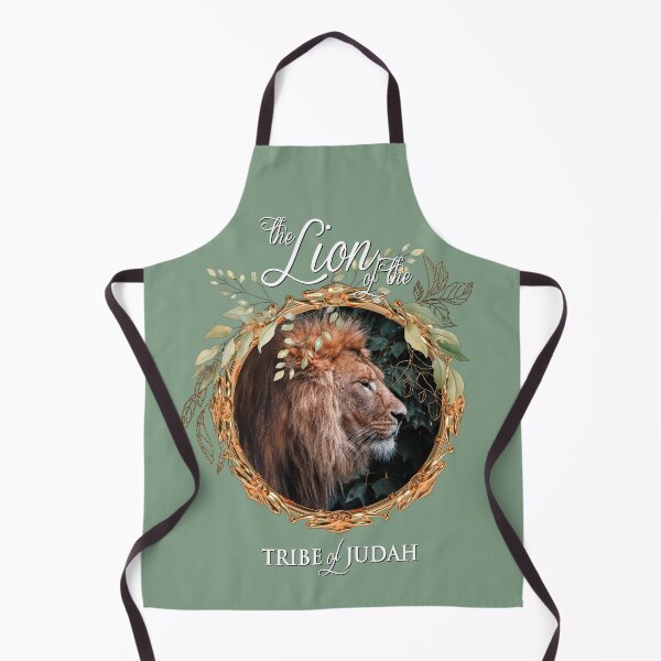Item preview, Lion of Judah wreath on basil designed and sold by AbideApparel.