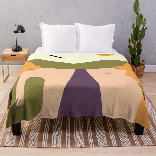 Item preview, Desert highway illustration designed and sold by Aysa Galaxy.