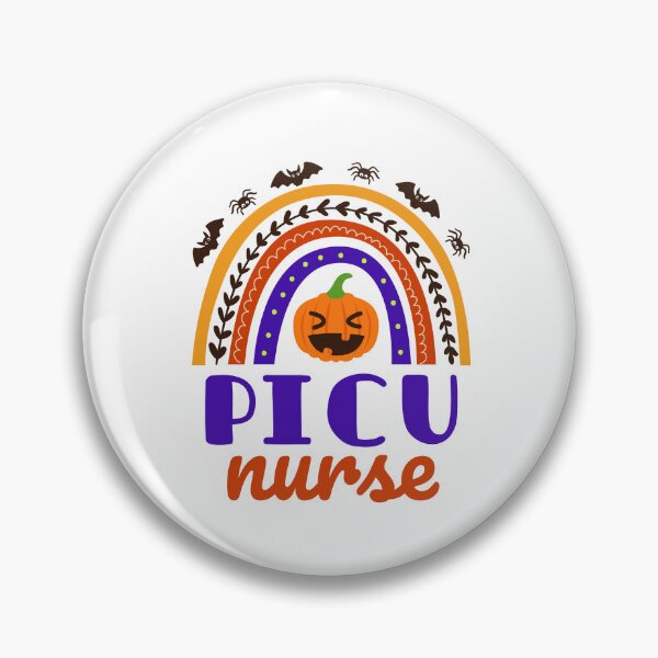Item preview, PICU Nurse Halloween Rainbow designed and sold by jaygo.