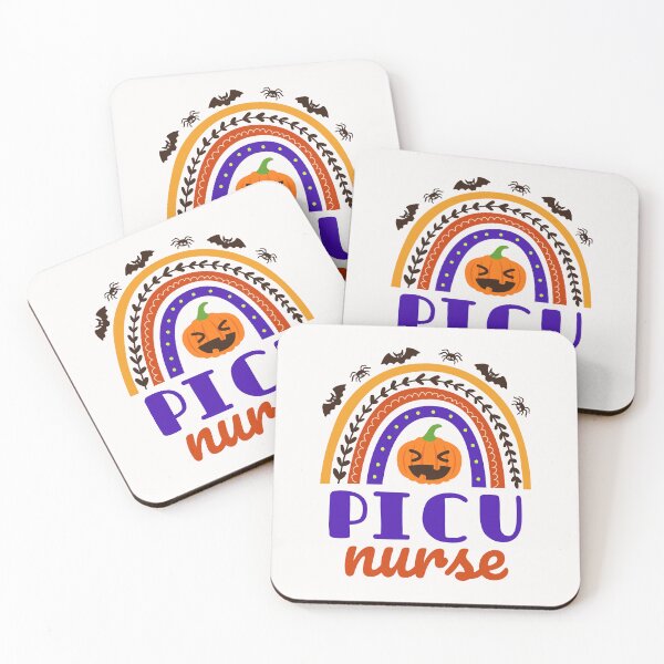 Item preview, PICU Nurse Halloween Rainbow designed and sold by jaygo.