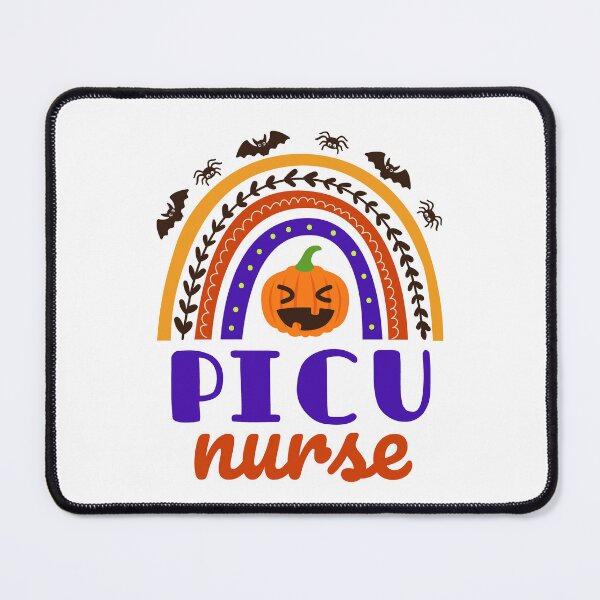 Item preview, PICU Nurse Halloween Rainbow designed and sold by jaygo.