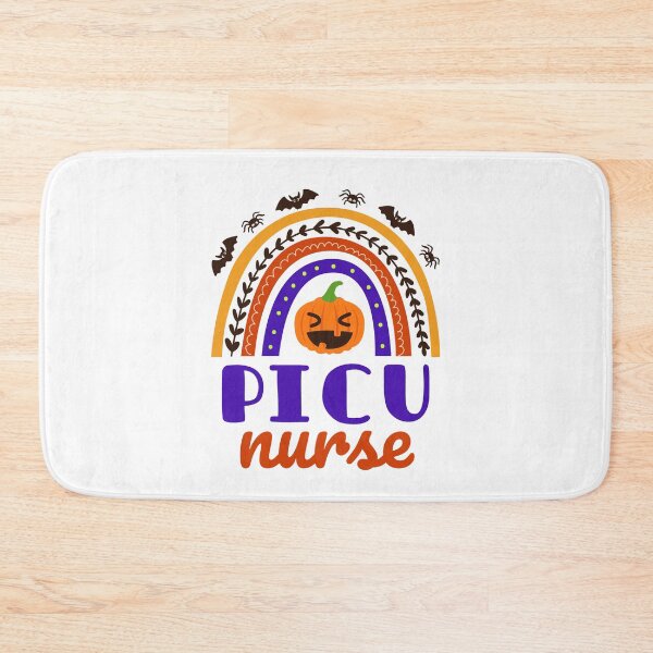 Item preview, PICU Nurse Halloween Rainbow designed and sold by jaygo.