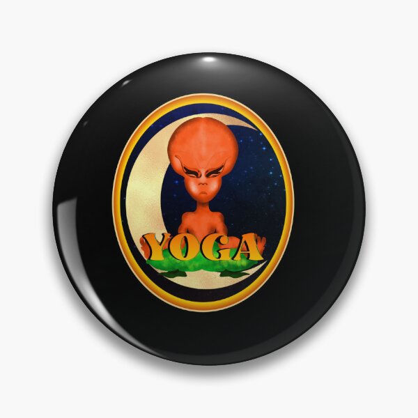 Item preview, HALFMOON ALIEN YOGA ZEN MEDITATION CLASS IN SPACE designed and sold by sobriowslen.