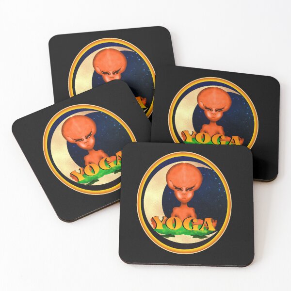 Item preview, HALFMOON ALIEN YOGA ZEN MEDITATION CLASS IN SPACE designed and sold by sobriowslen.