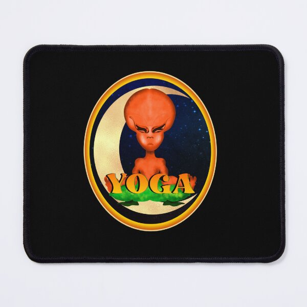 Item preview, HALFMOON ALIEN YOGA ZEN MEDITATION CLASS IN SPACE designed and sold by sobriowslen.