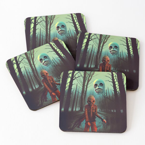 Item preview, nightmare creatures in a haunted forest designed and sold by AllLeftSides42.