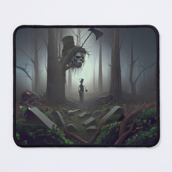 Item preview, nightmare creatures in a haunted forest designed and sold by AllLeftSides42.