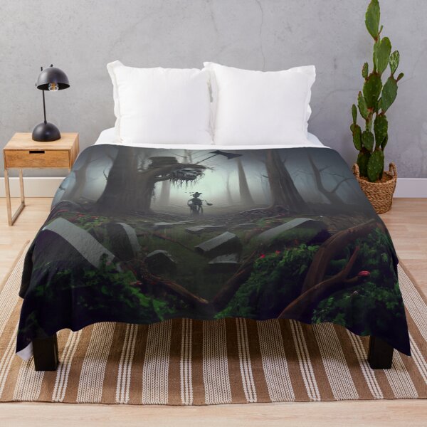 Item preview, nightmare creatures in a haunted forest designed and sold by AllLeftSides42.