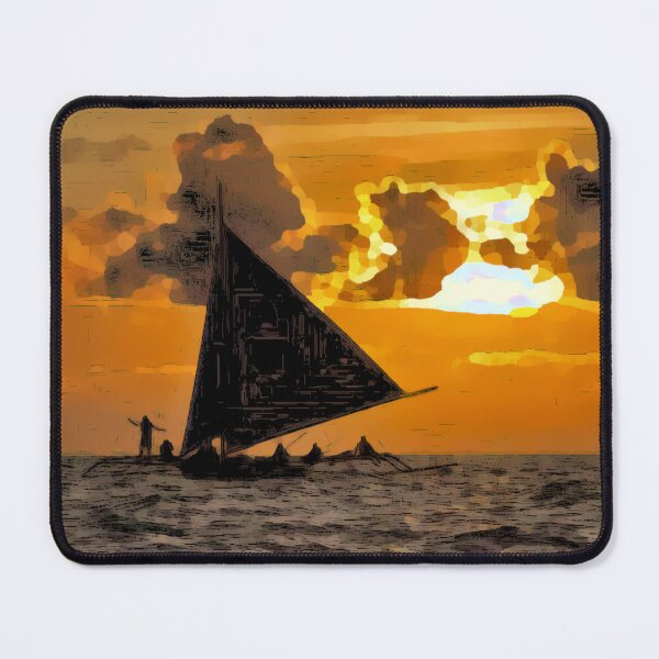 Item preview, Sailing under Sunset in Boracay designed and sold by OnigiriDoctor.