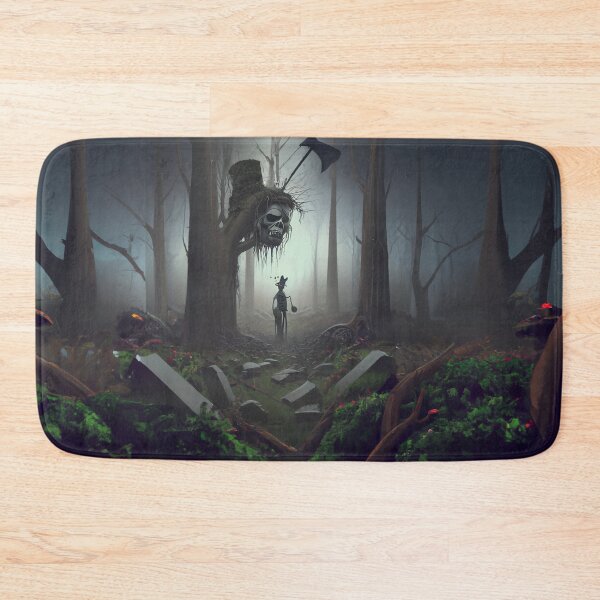 Item preview, nightmare creatures in a haunted forest designed and sold by AllLeftSides42.