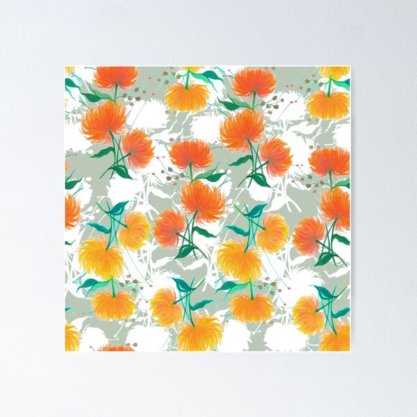 Item preview, Hand Painted Flowers designed and sold by vidhi design.