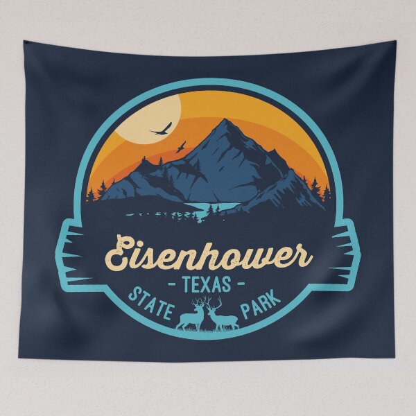Item preview, Eisenhower State Park Texas Vacation TX Souvenir Badge designed and sold by mountainfad.