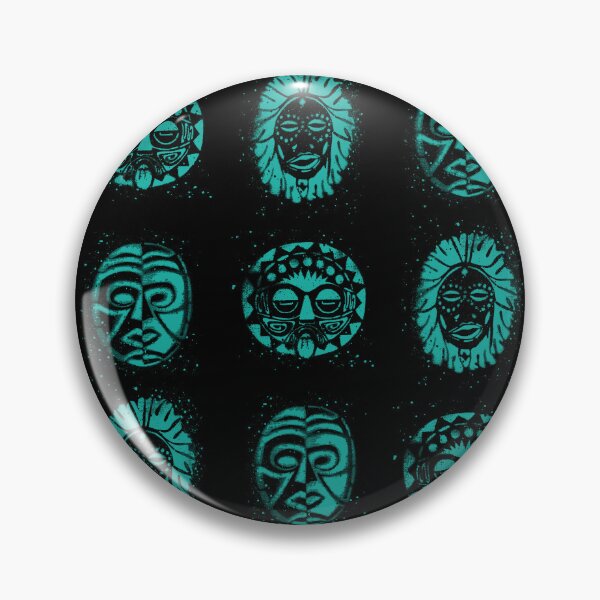 Item preview,  light green set of 3 witchdoctor masks designed and sold by Anomalypark.