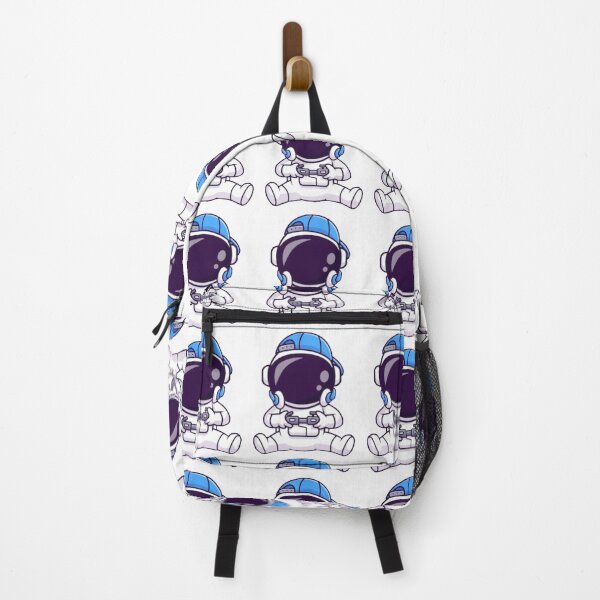 Item preview,   Cute astronaut gaming carrying a joystick cartoon designed and sold by BEAUTY ⭐⭐⭐⭐⭐.