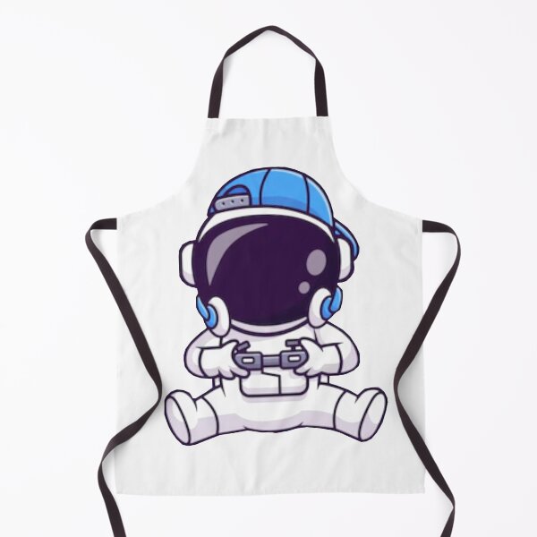 Item preview, Cute astronaut gaming carrying a joystick cartoon designed and sold by BEAUTY ⭐⭐⭐⭐⭐.