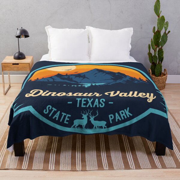 Item preview, Dinosaur Valley State Park Texas Vacation TX Souvenir Badge designed and sold by mountainfad.