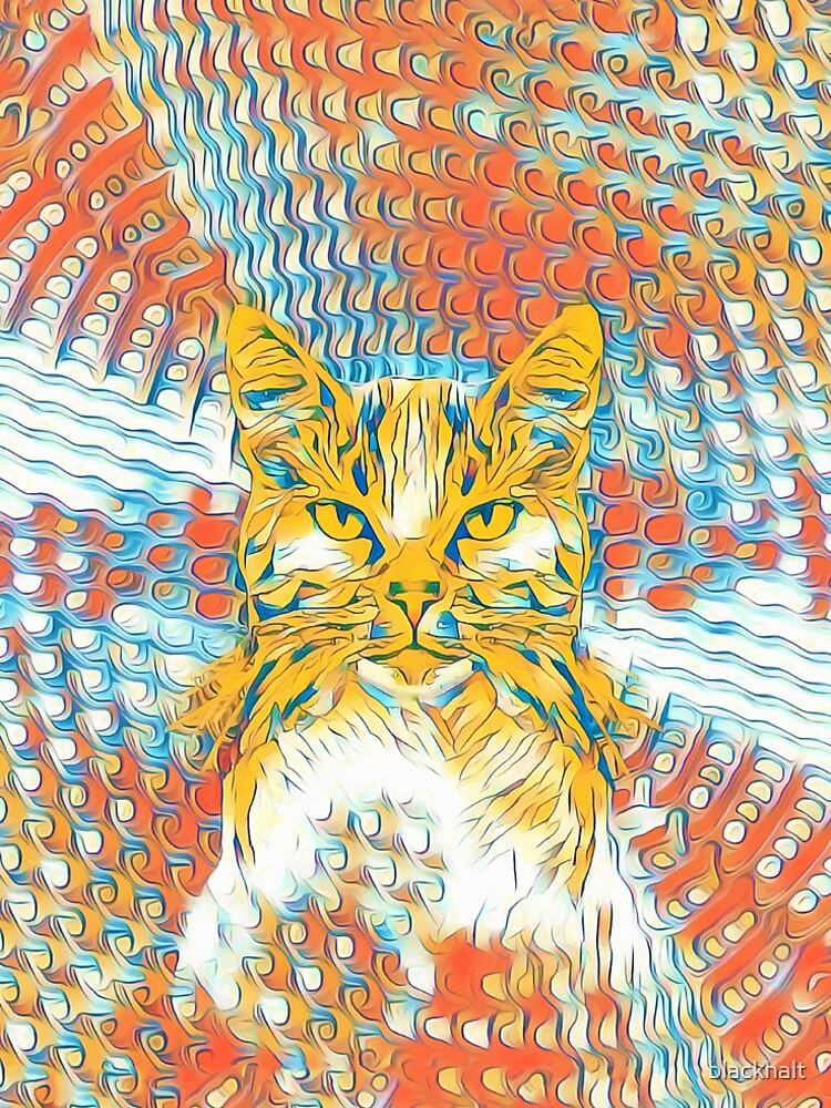 Yellow Cat by blackhalt