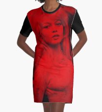 Brigitte Bardot - Celebrity Graphic T-Shirt Dress