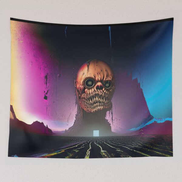 Item preview, nightmare creature on an alien planet designed and sold by AllLeftSides42.
