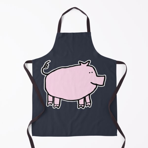 Item preview, Soft Pink Pig Right designed and sold by ellenhenry.