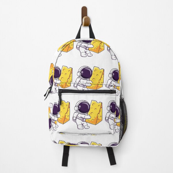Item preview, Cute astronaut carrying cheese cartoon designed and sold by BEAUTY ⭐⭐⭐⭐⭐.