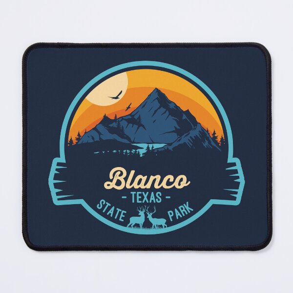 Item preview, Blanco State Park Texas Vacation TX Souvenir Badge designed and sold by mountainfad.