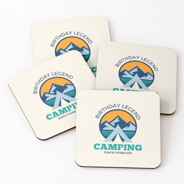 Item preview, Camping Birthday Legend designed and sold by Pearl67.